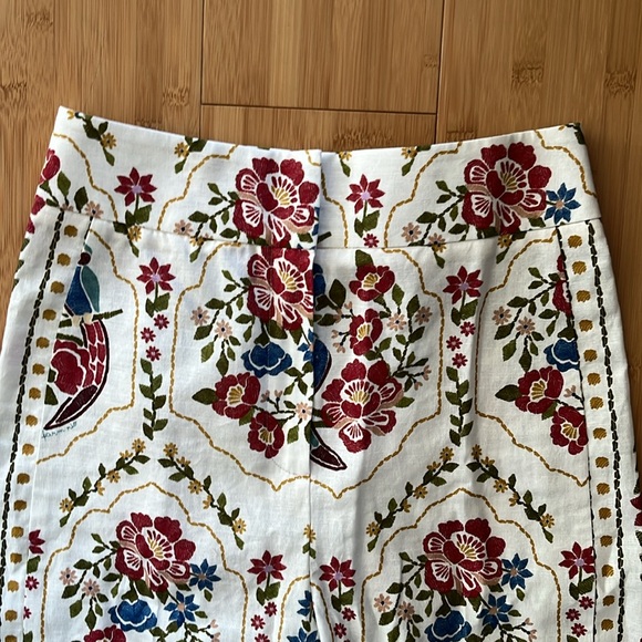 NWT Sezane x Farm Rio Tiago Pant sz36 - Picture 9 of 11